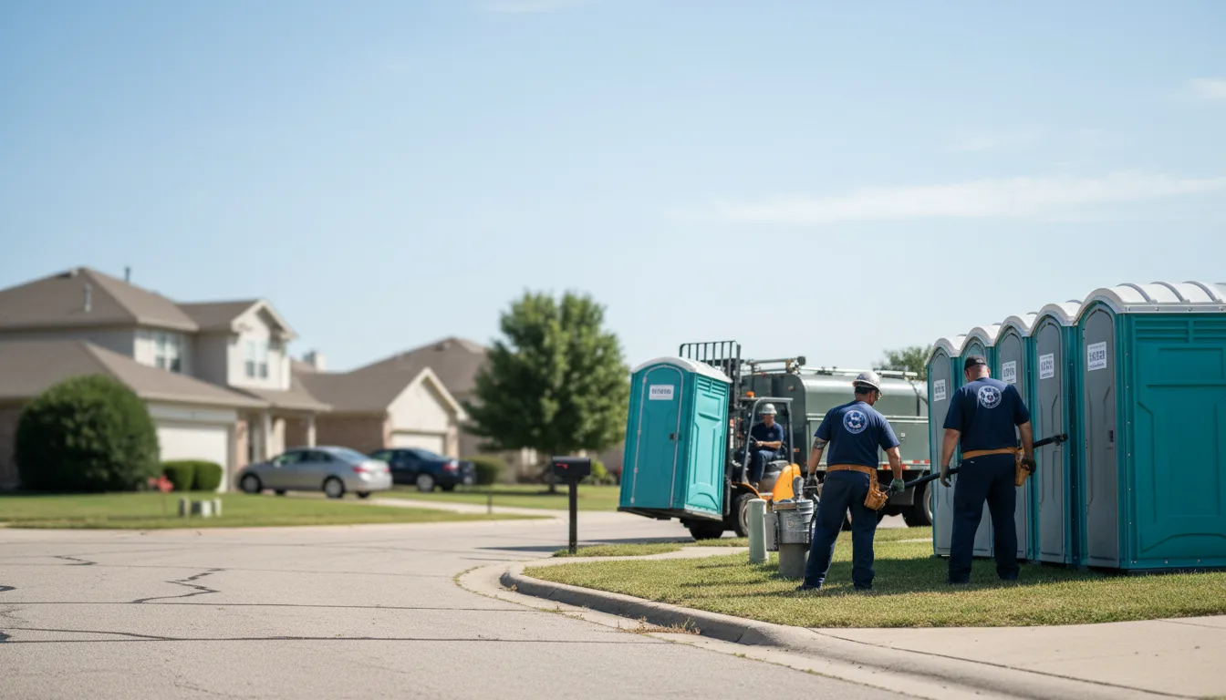 Porta Potty Rental in Woodbine, KS near me